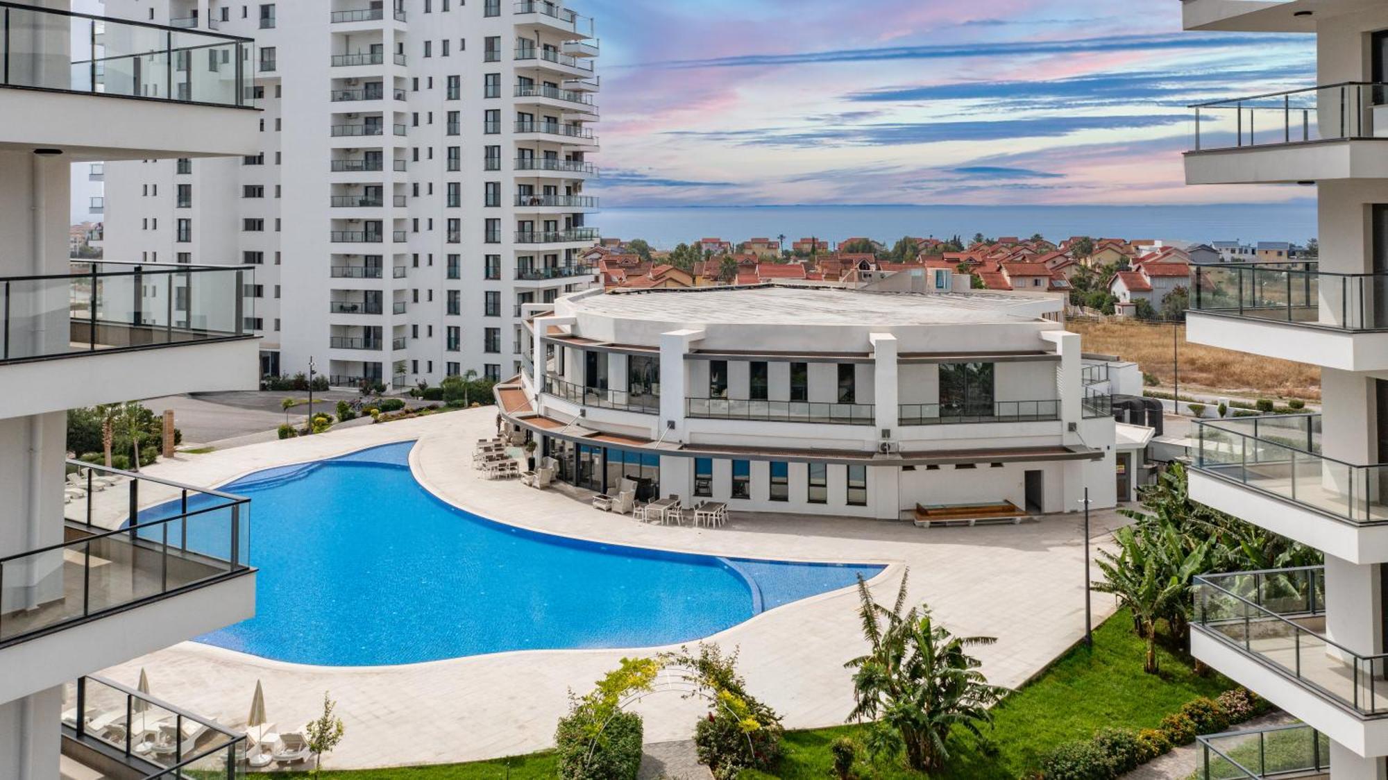 Terra Apartments In Caesar Blue Resort, Fixed Lunch Till 3Pm, Gym, Heated Pool, Sauna, Kids Club Rizokarpaso 외부 사진